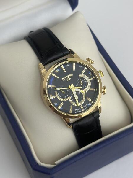 ساعت طرح CITIZEN بند چرم sa39