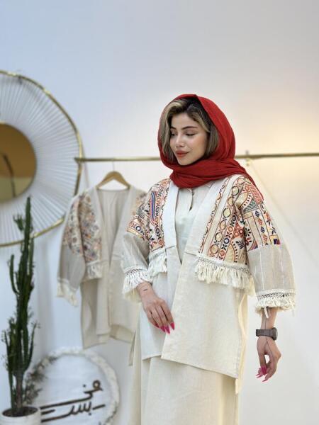 مانتو لینن مزونی خرج کار هندی bsn832