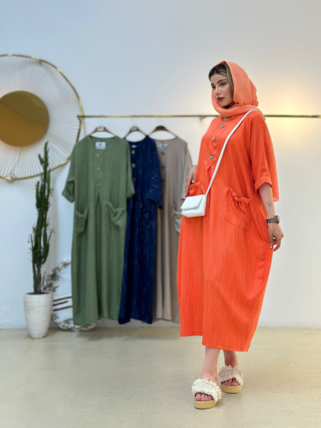 کفتان کرسپو جیب دار آستین دوبل bsn939
