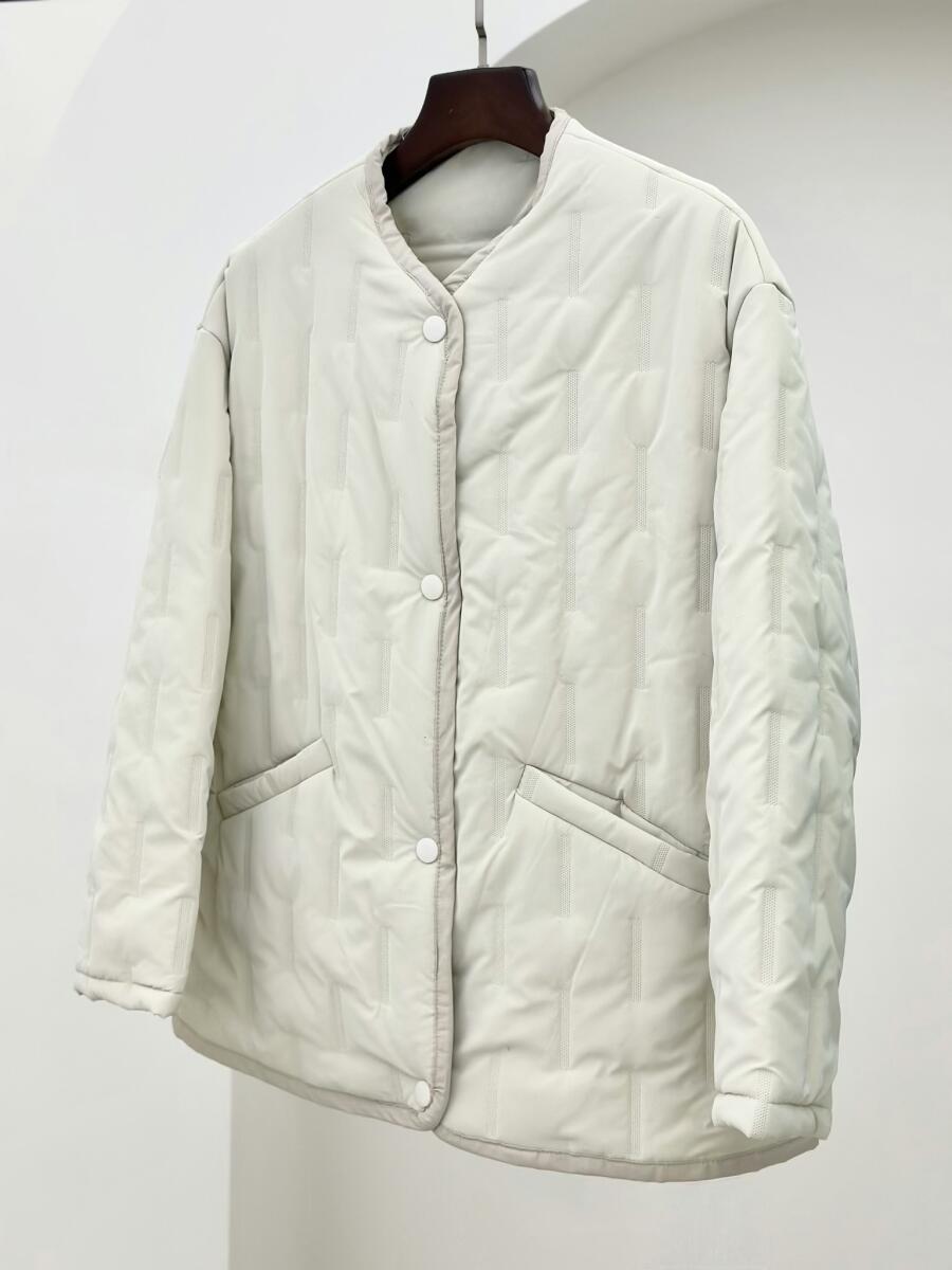 کاپشن سیلیکونی دکمه دار آستردار pd192-5