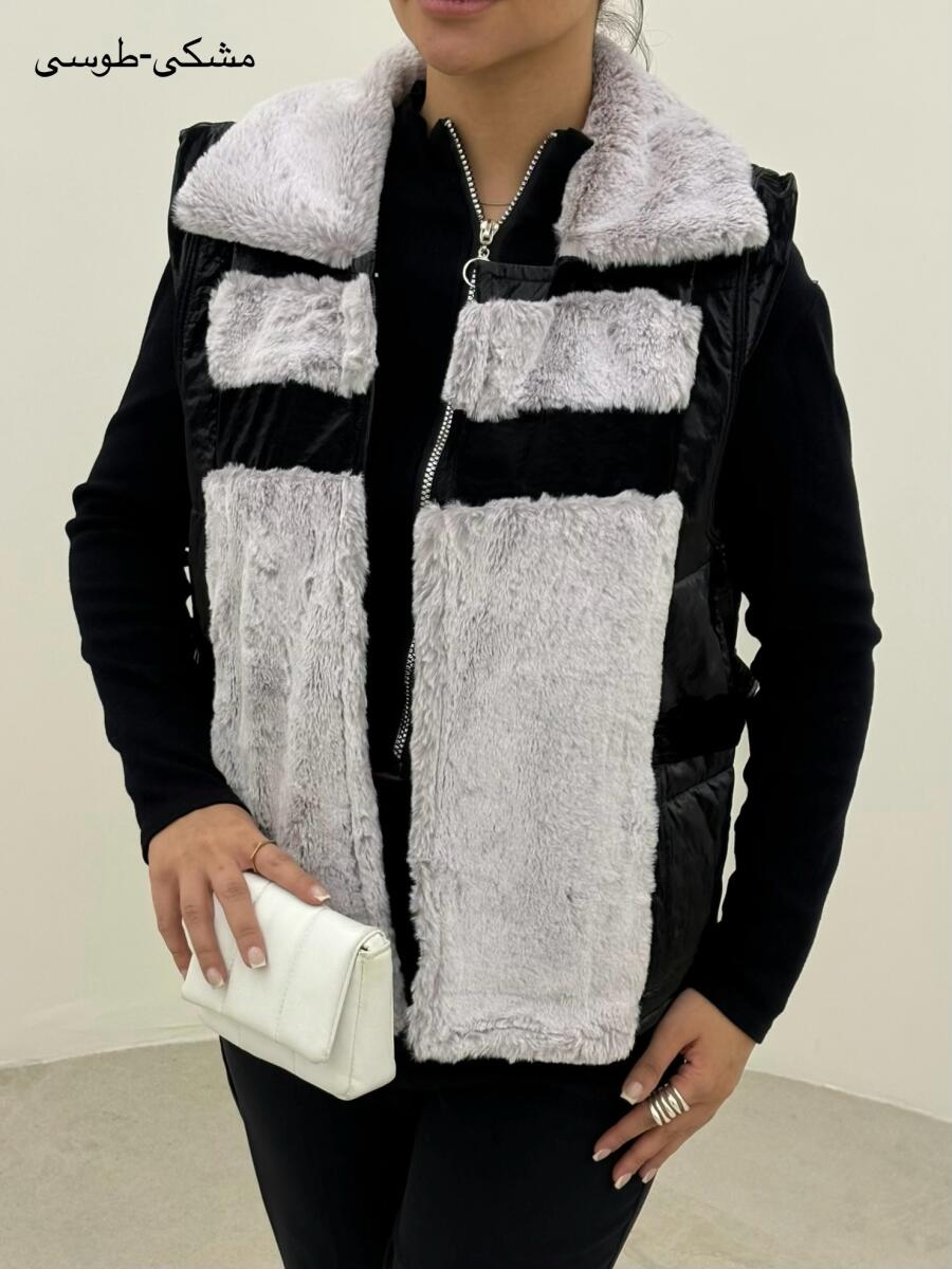 وست طرح چرم خرج کار پوست آستردار pd213-2