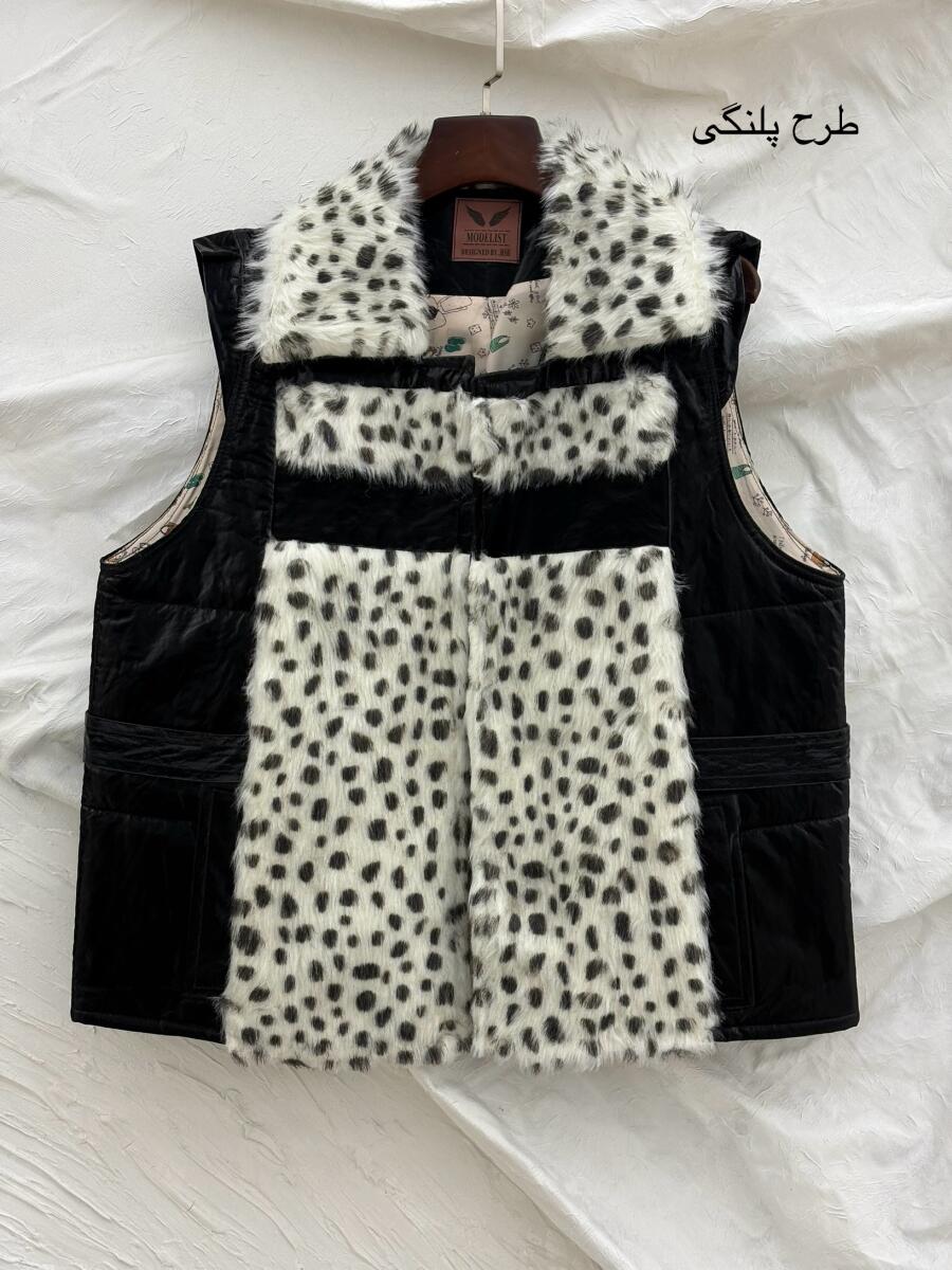 وست طرح چرم خرج کار پوست آستردار pd213-2