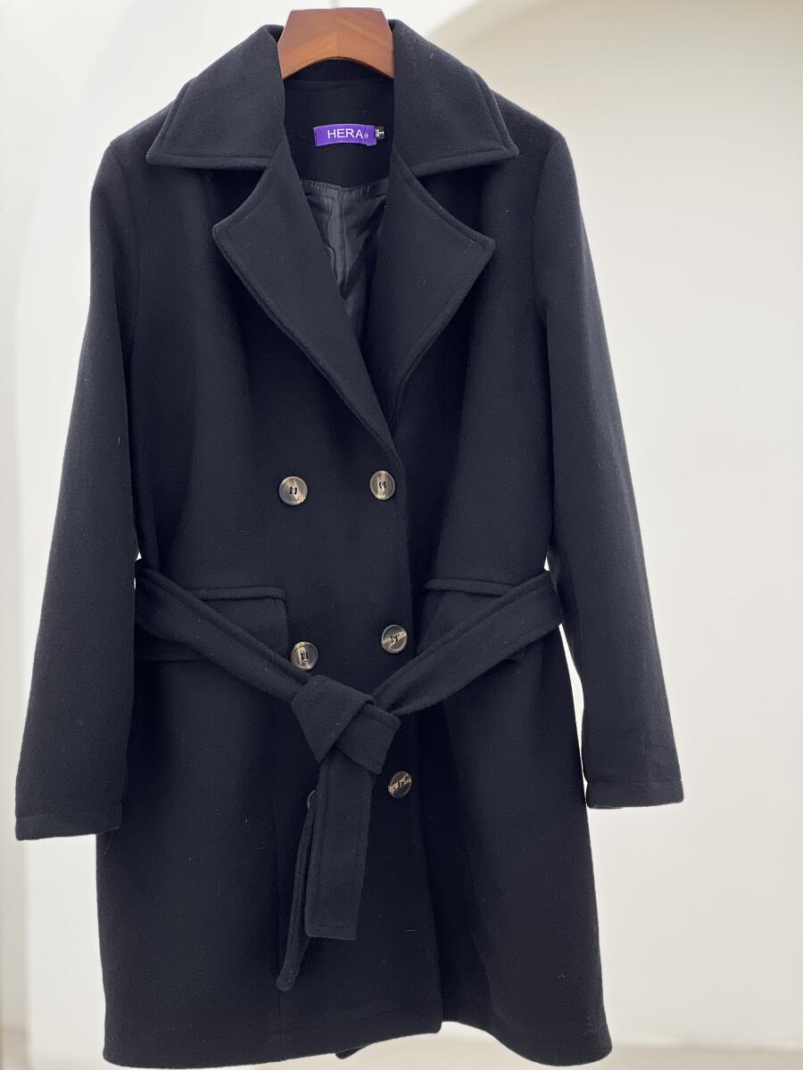 پالتوفوتر میدی جیب دار آستردار pd345-8