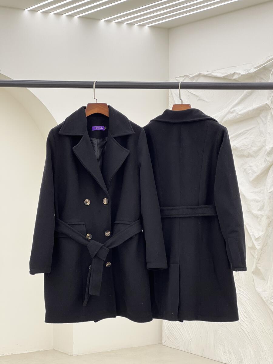 پالتوفوتر میدی جیب دار آستردار pd345-8