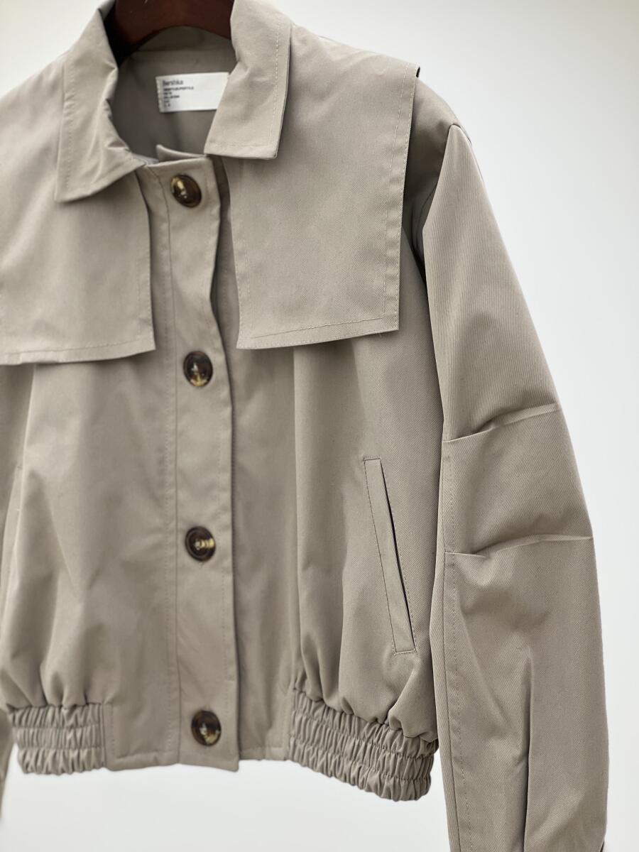 بامبر کتان اسپرت پایین کش دار آستردار pd357-10