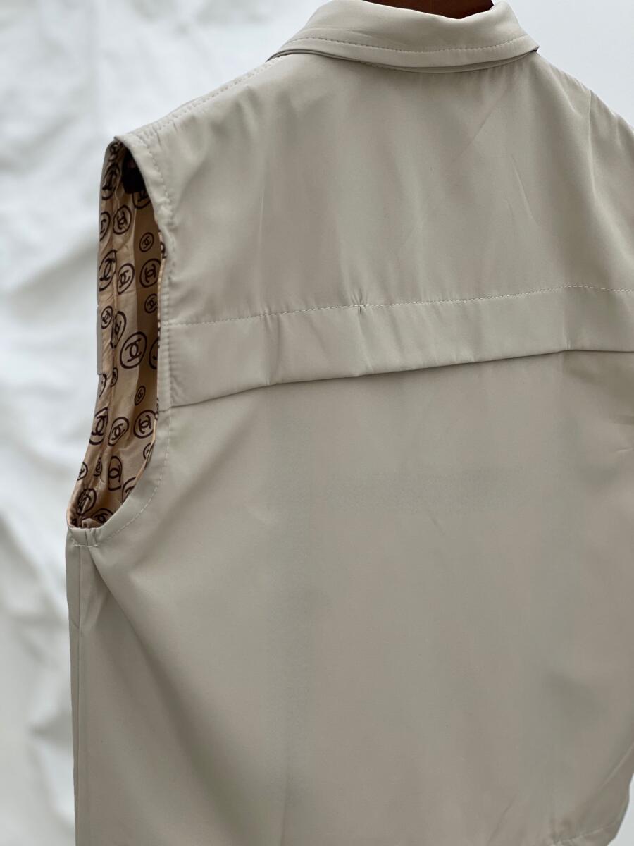 وست پاییزه مرواریددوزی شده آستردار pd353-3