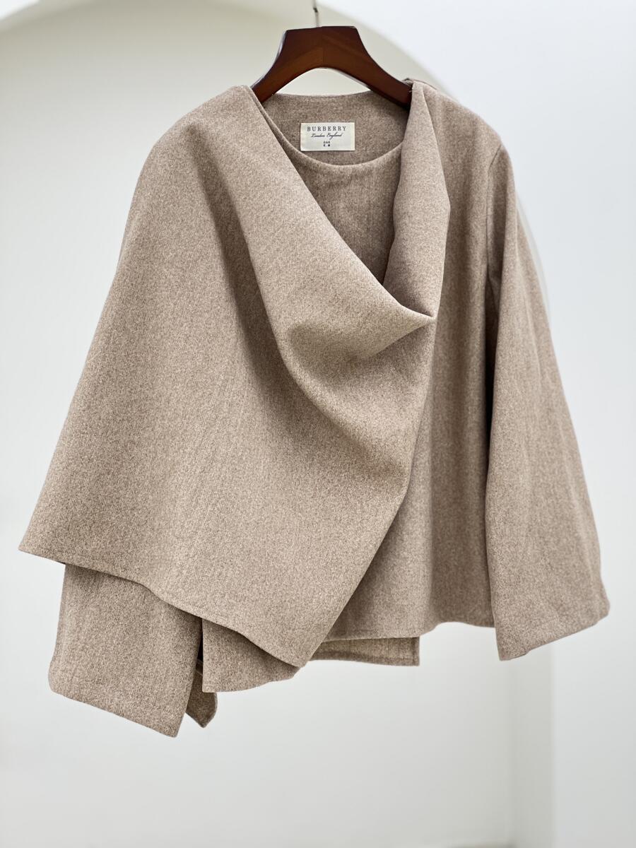 پالتو فوتر طرح پانچی pd349-6