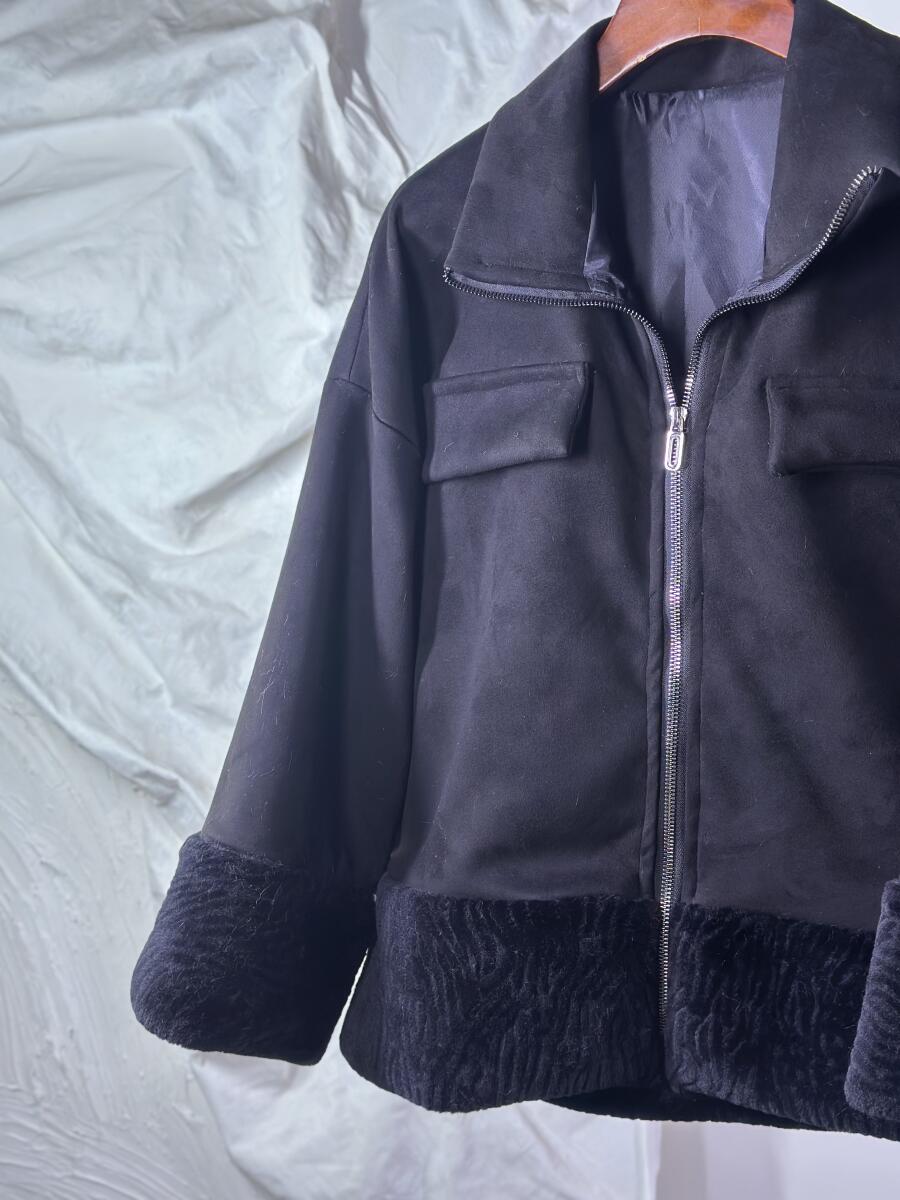 بامبر سوییت زیپی خرج کار پوست آستردار pd369-14