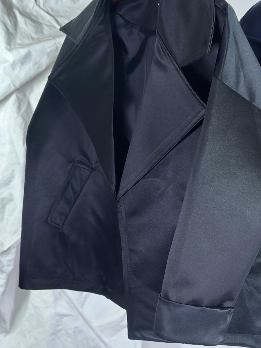 بارانی سانتانا طرح براق آستین دوبل آستردار pd368-14