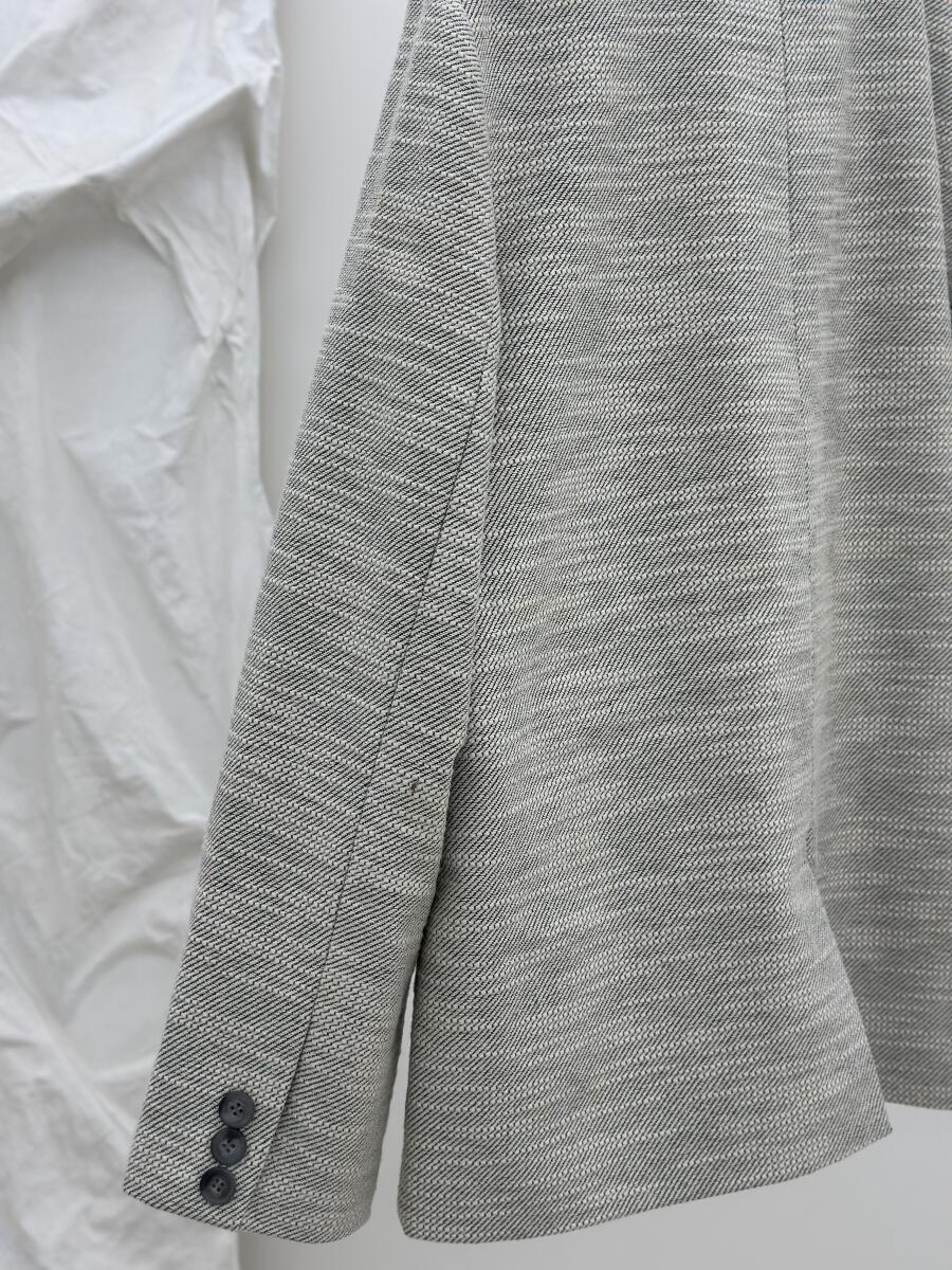 پالتو کتی طرح بافت 2دکمه آستردار pd365-14