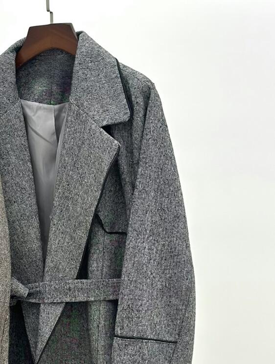 پالتو کلاسیک شانل مغزی دوزی شده آستردار pd362-14