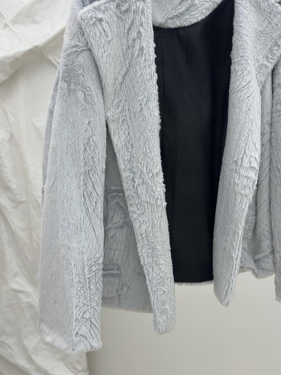 پالتو پوست کتی بغل پاگون دار آستردار pd360-14