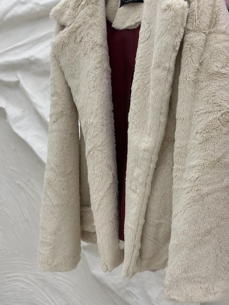 پالتو پوست کتی بغل پاگون دار آستردار pd360-14