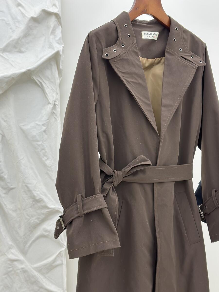 بارانی basic آستین کمربندی آستردار pd373-10