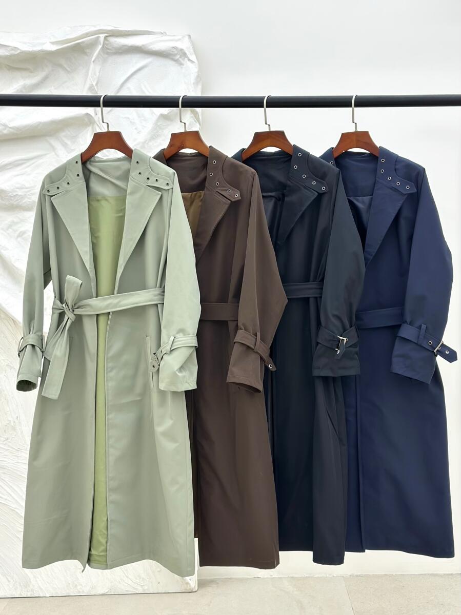 بارانی basic آستین کمربندی آستردار pd373-10