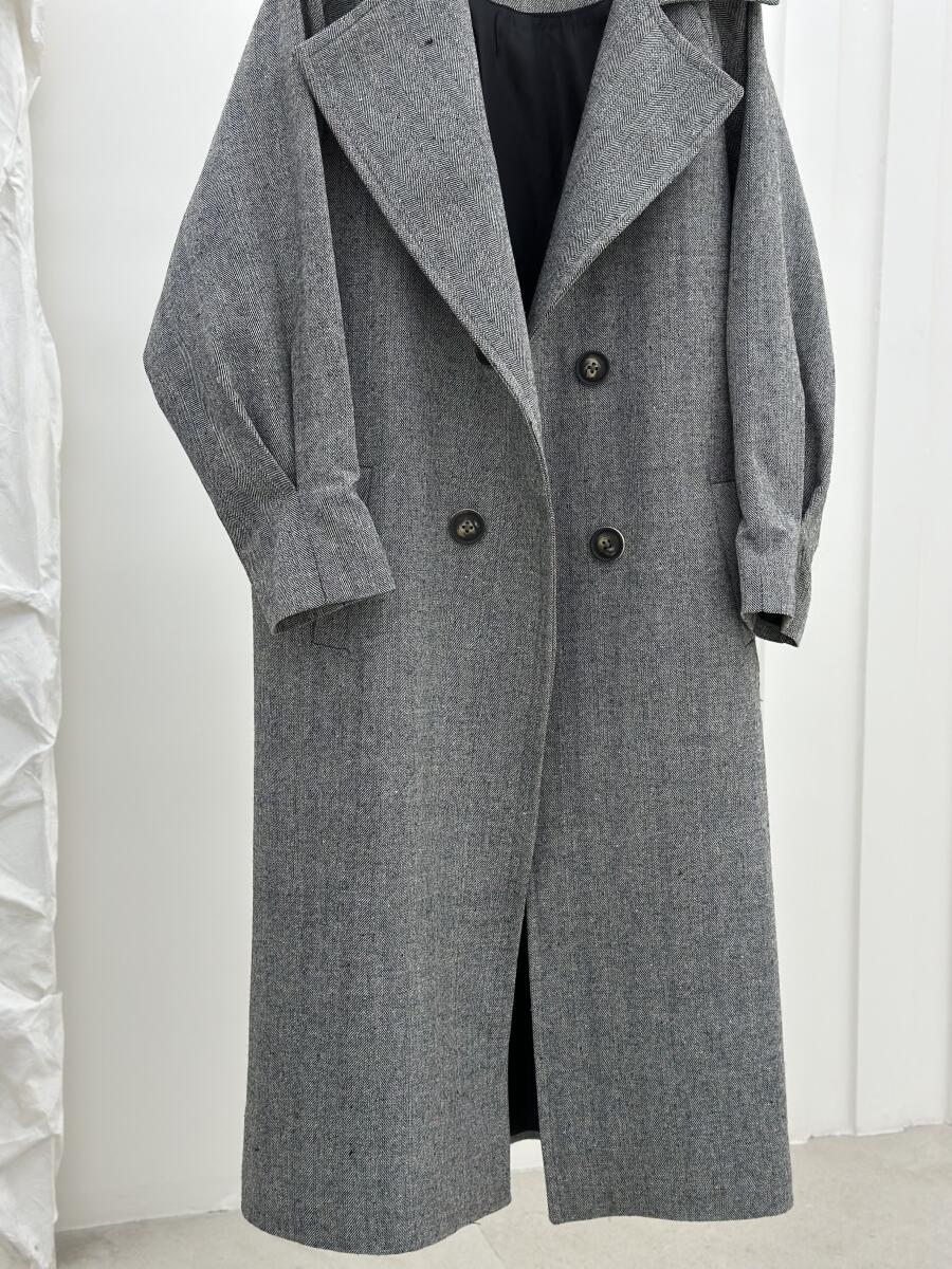 پالتو کلاسیک آستین طرح پلیسه ای آستردار pd372-8