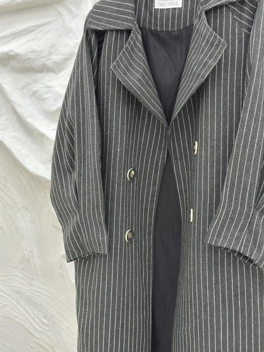 پالتو کلاسیک آستین طرح پلیسه ای آستردار pd372-8