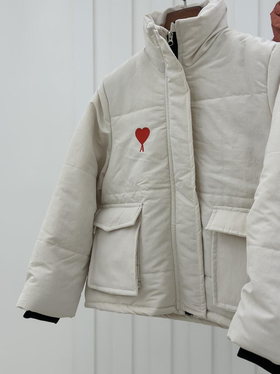 کاپشن اسپرت جیب پاکتی آستین کش بافت آستردار pd381-16