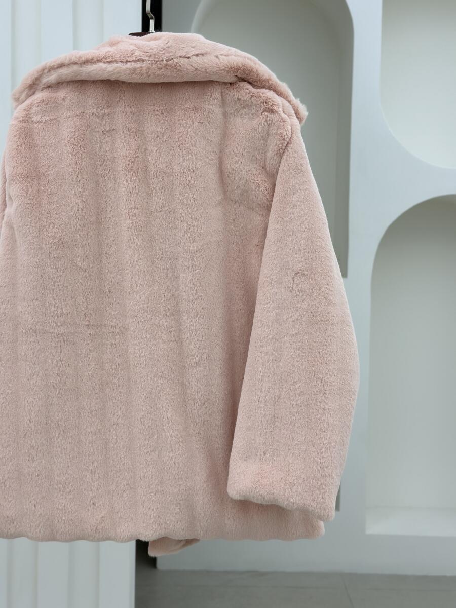 پالتو پوست basic آستردار pd378-12