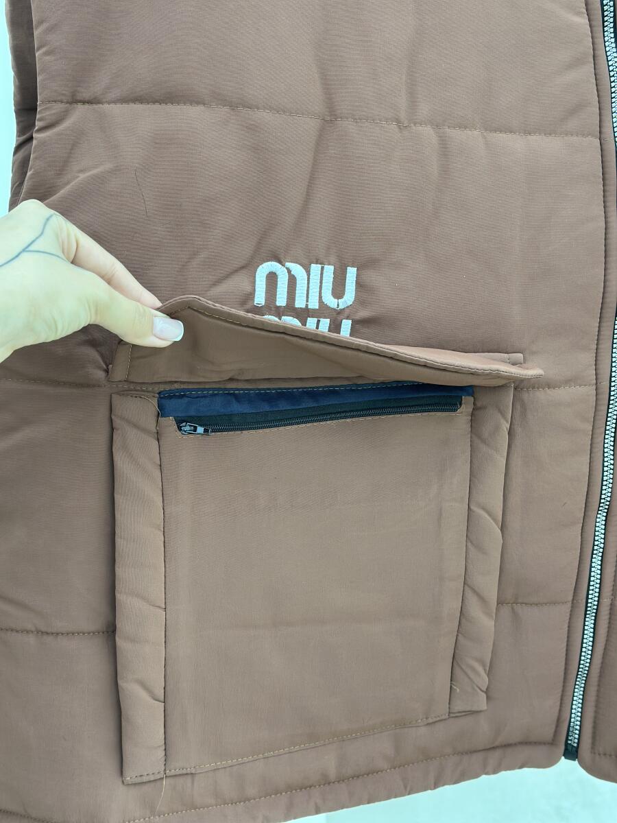 پافر داخل پشم شیشه زیپی جیب دار آستردار pd377-5