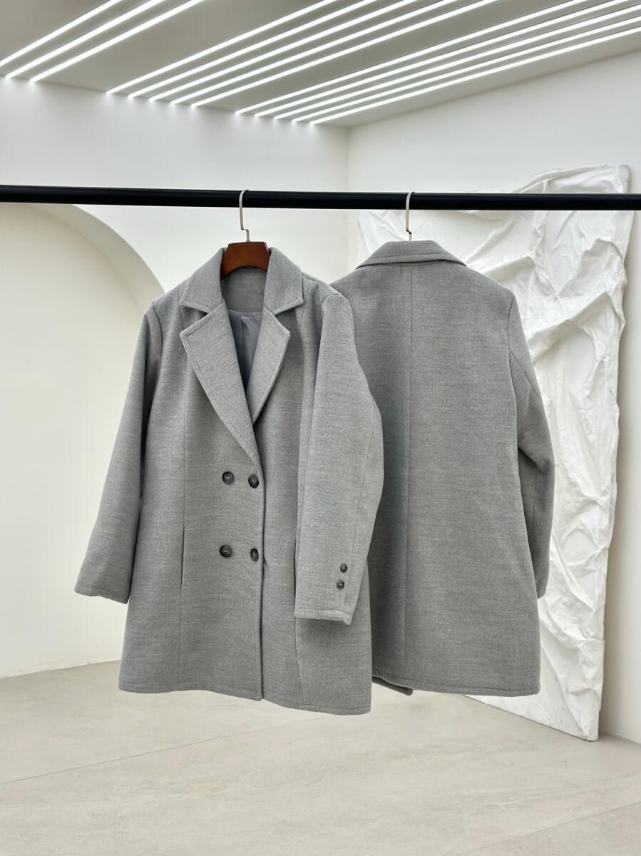 پالتو فوتر میدی 4دکمه آستردار pd222-8