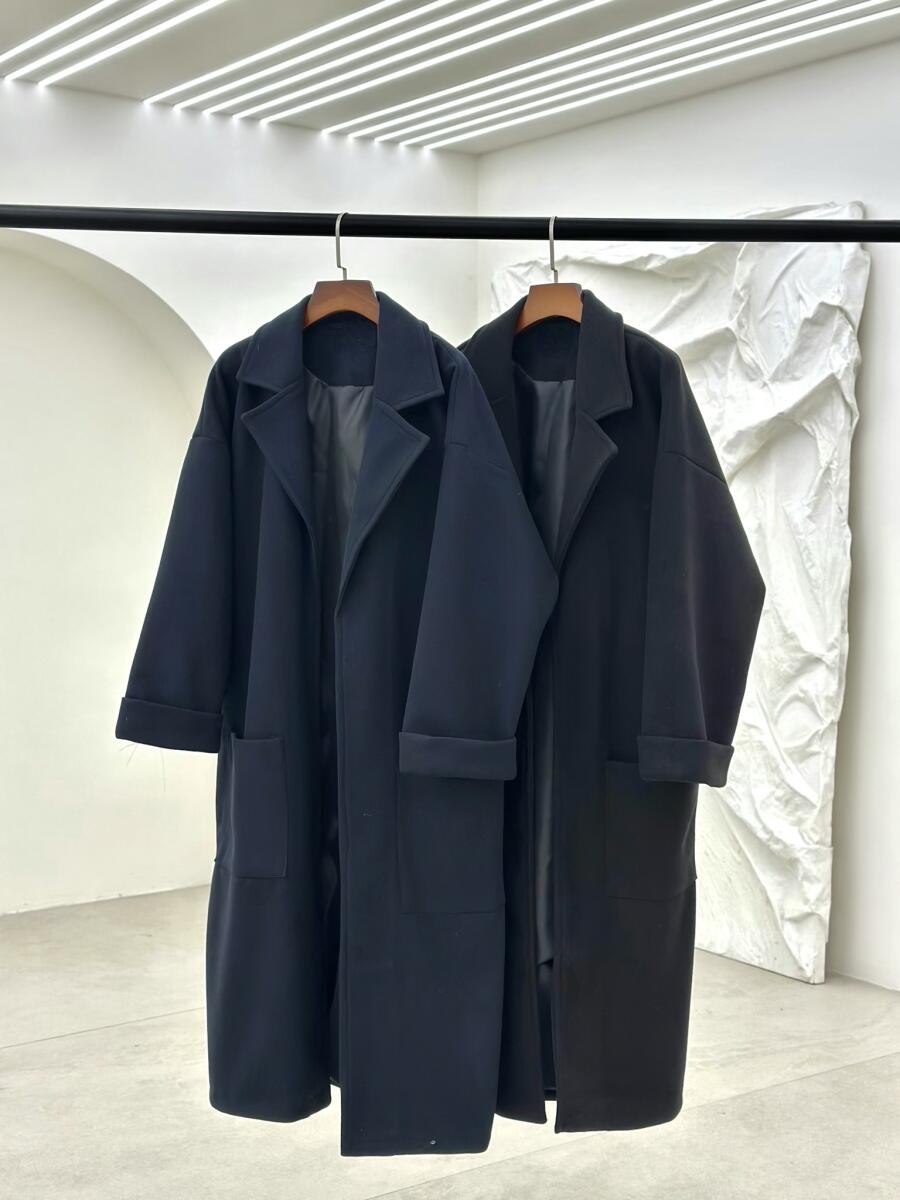 پالتو فوتر کلاسیک آستین دوبل آستردار pd217-8