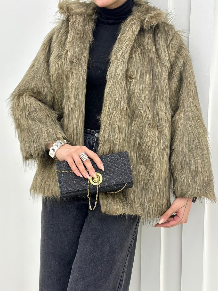 پالتو پوست مزونی آستردار pd238-15