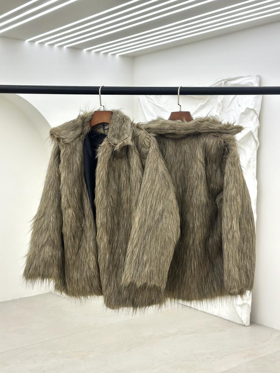 پالتو پوست مزونی آستردار pd238-15