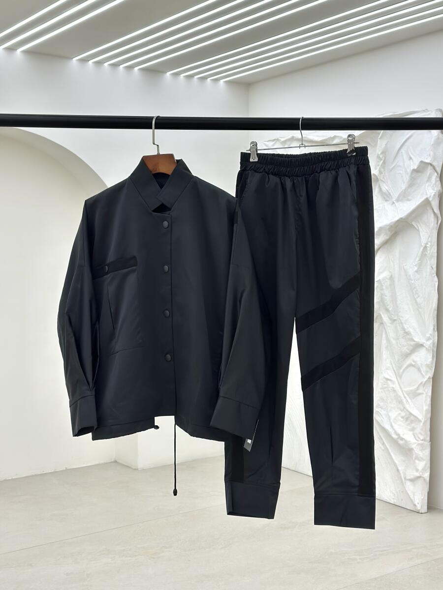 ست 2تیکه سویشرت خرج کار جیر پایین گتر و شلوار pd248-1