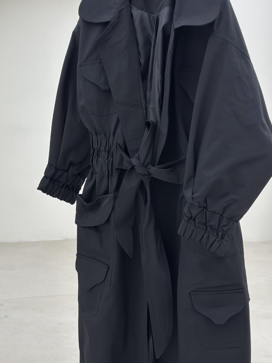 بارانی کمر و آستین کش دار آستردار pd252-8