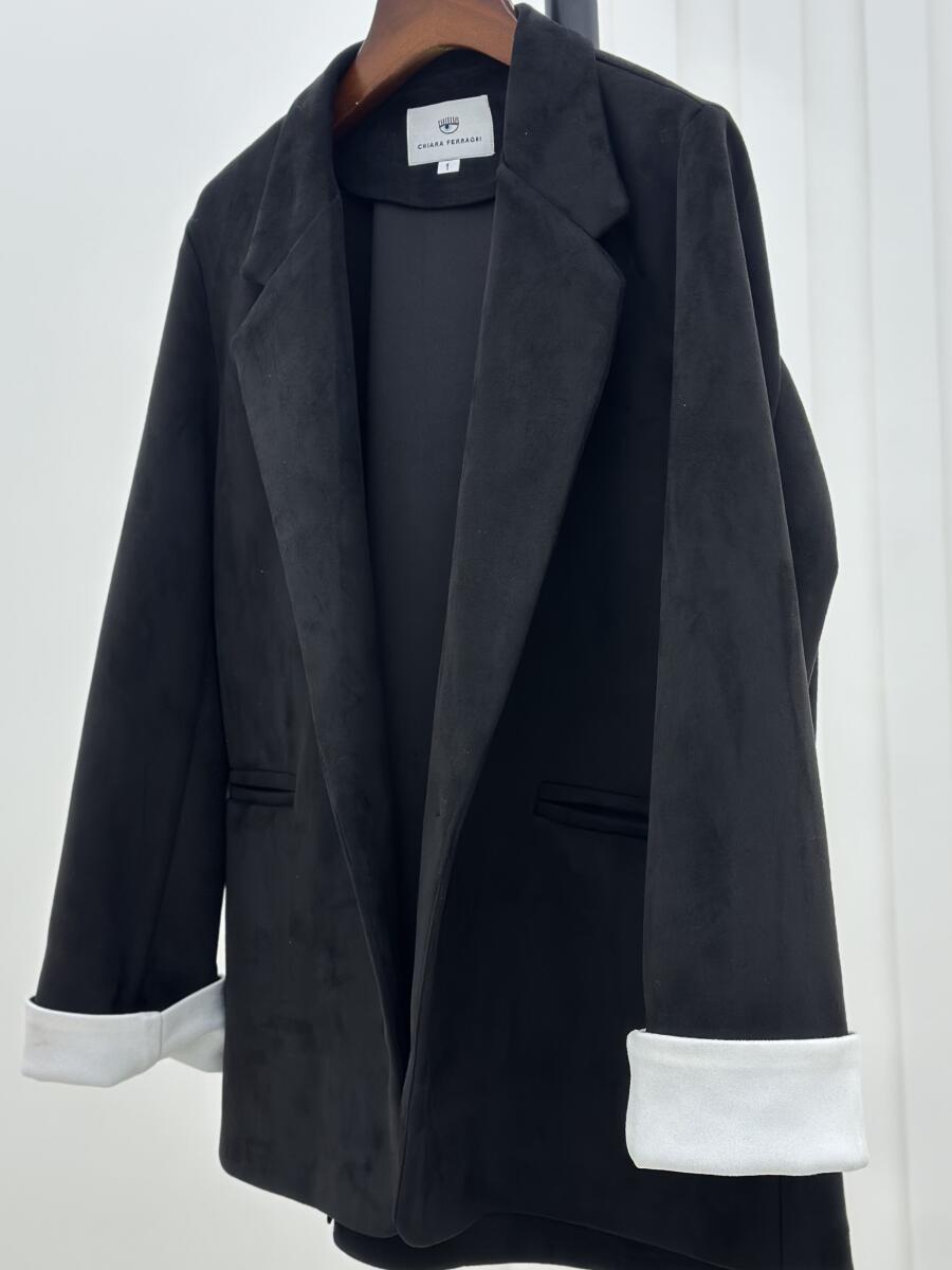 پالتو سوییت کتی طرح جیب آستین دوبل pd270-5