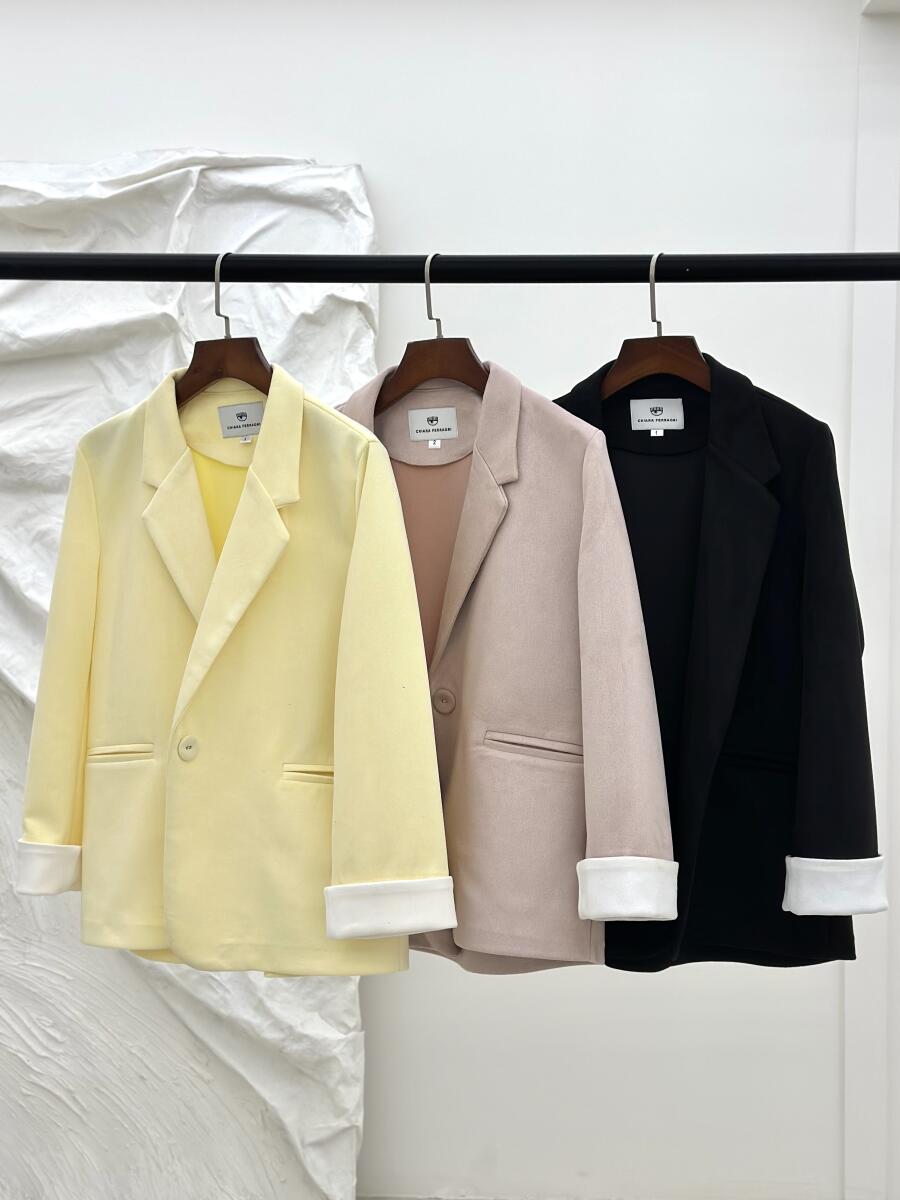 پالتو سوییت کتی طرح جیب آستین دوبل pd270-5