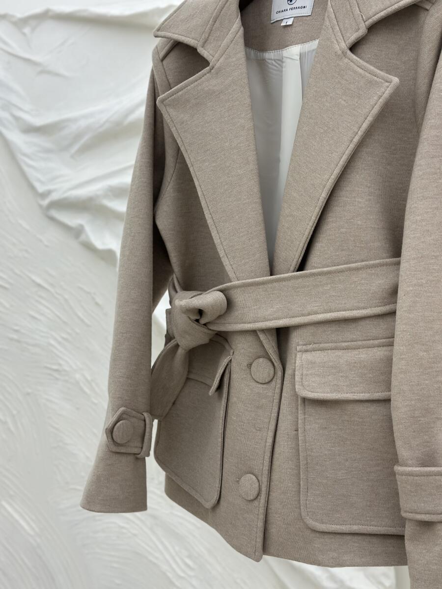 پالتو کتی پارچه اویشو جیب پاکتی آستردار pd268-9