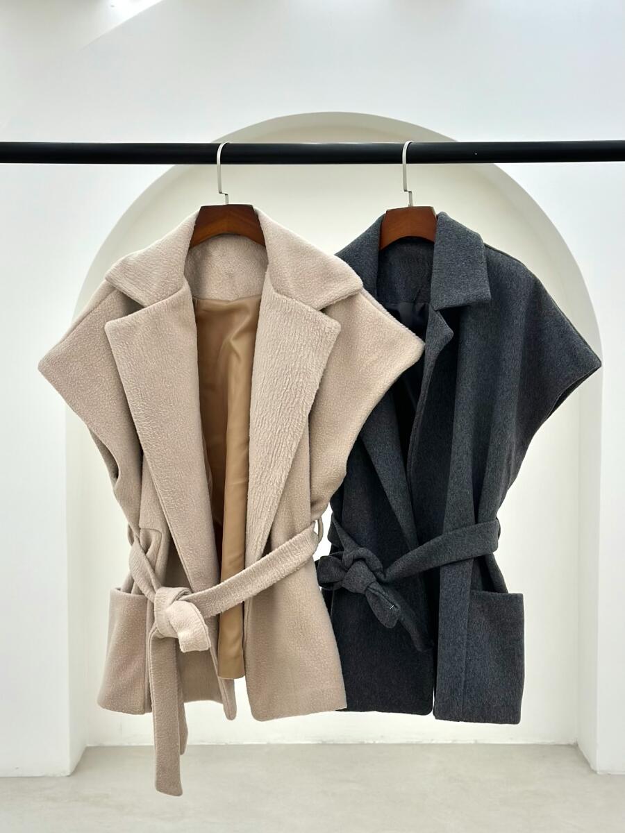 وست موهر کمربنددار آستردار pd281-8