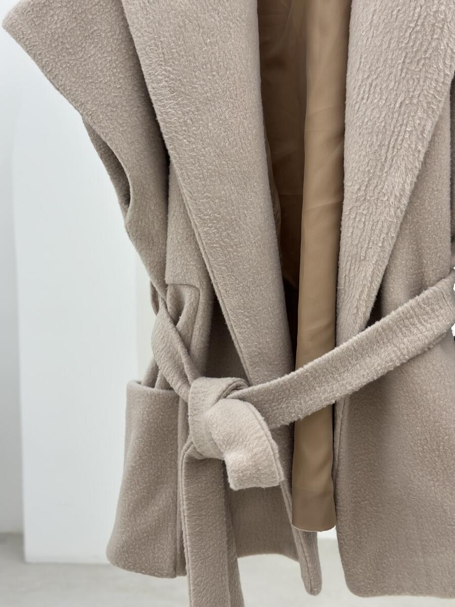 وست موهر کمربنددار آستردار pd281-8