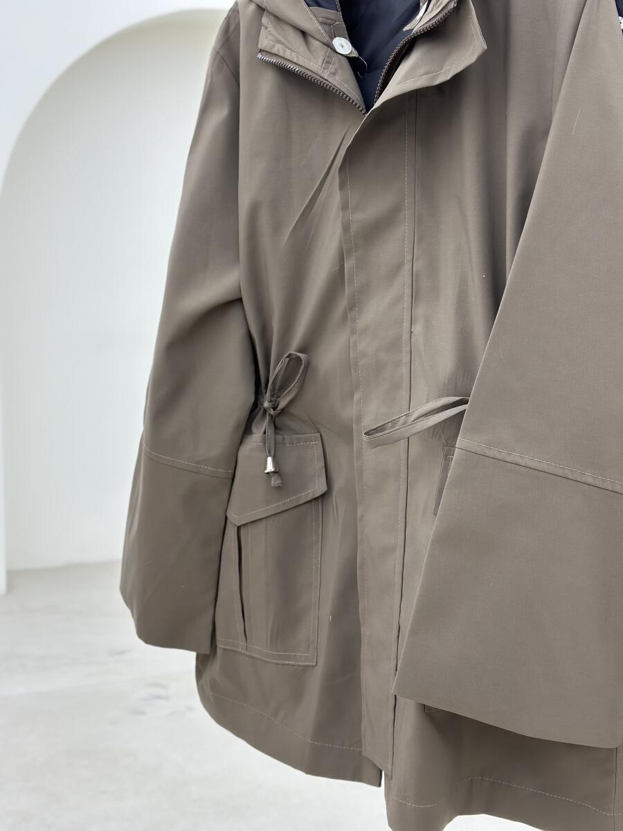 بارانی سافاری کمرگتر آستردار pd288-9