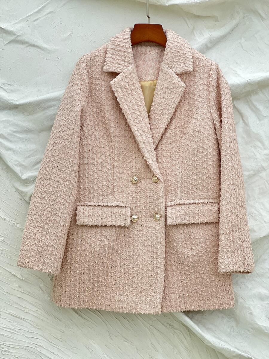 پالتو شانل کتی لمه دار آستردار pd314-1