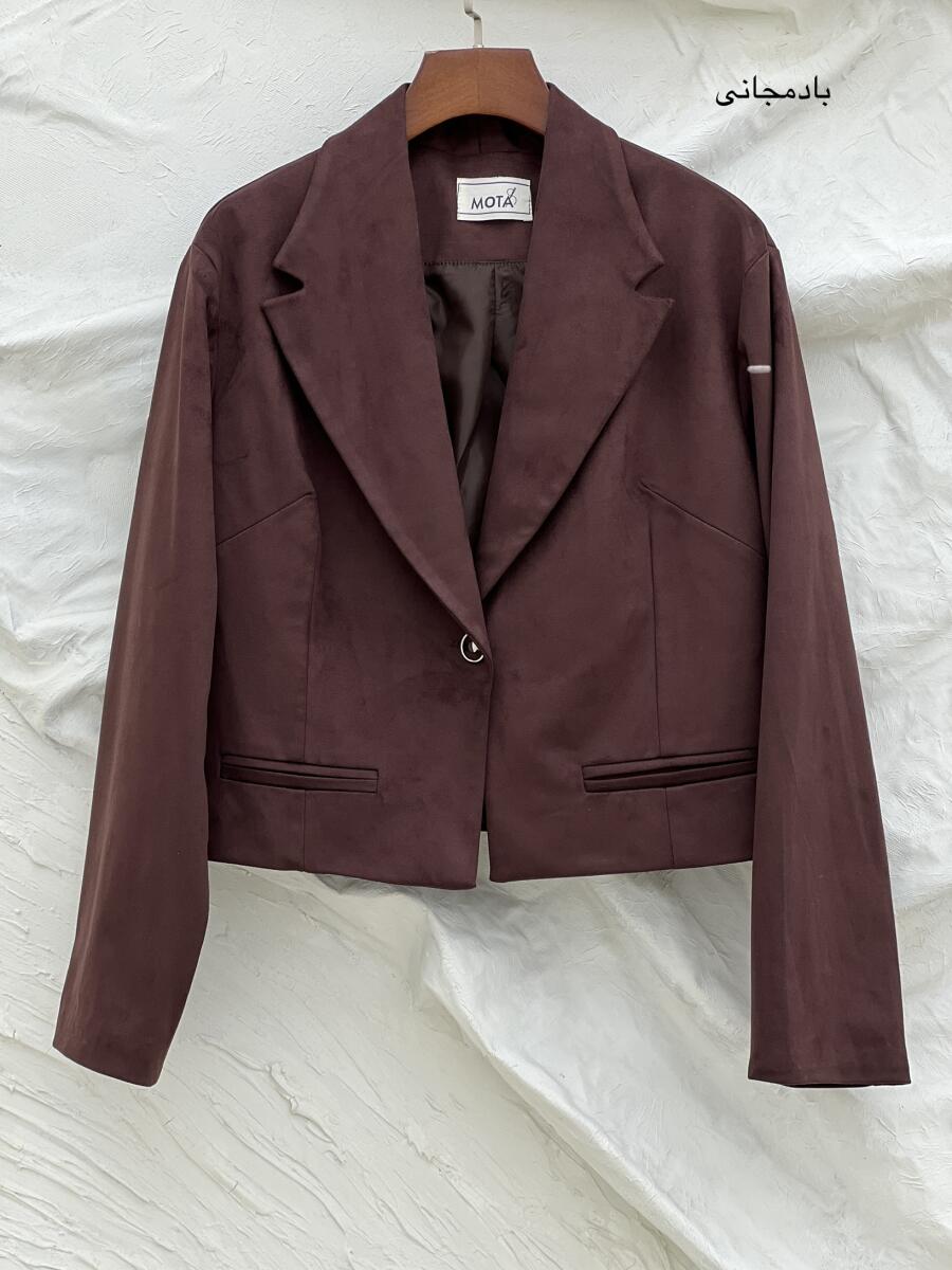 کت سوییت تک دکمه طرح جیب آستردار pd319-6