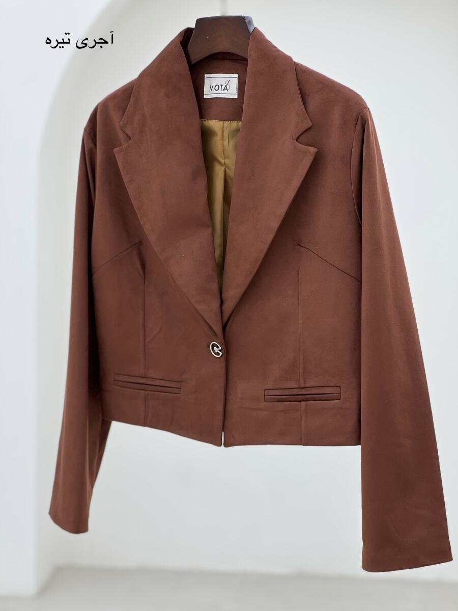 کت سوییت تک دکمه طرح جیب آستردار pd319-6