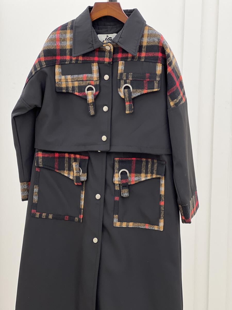 ست 2تیکه وست بلند سانتانا و کت خرج کار موهر آستردار pd327-16