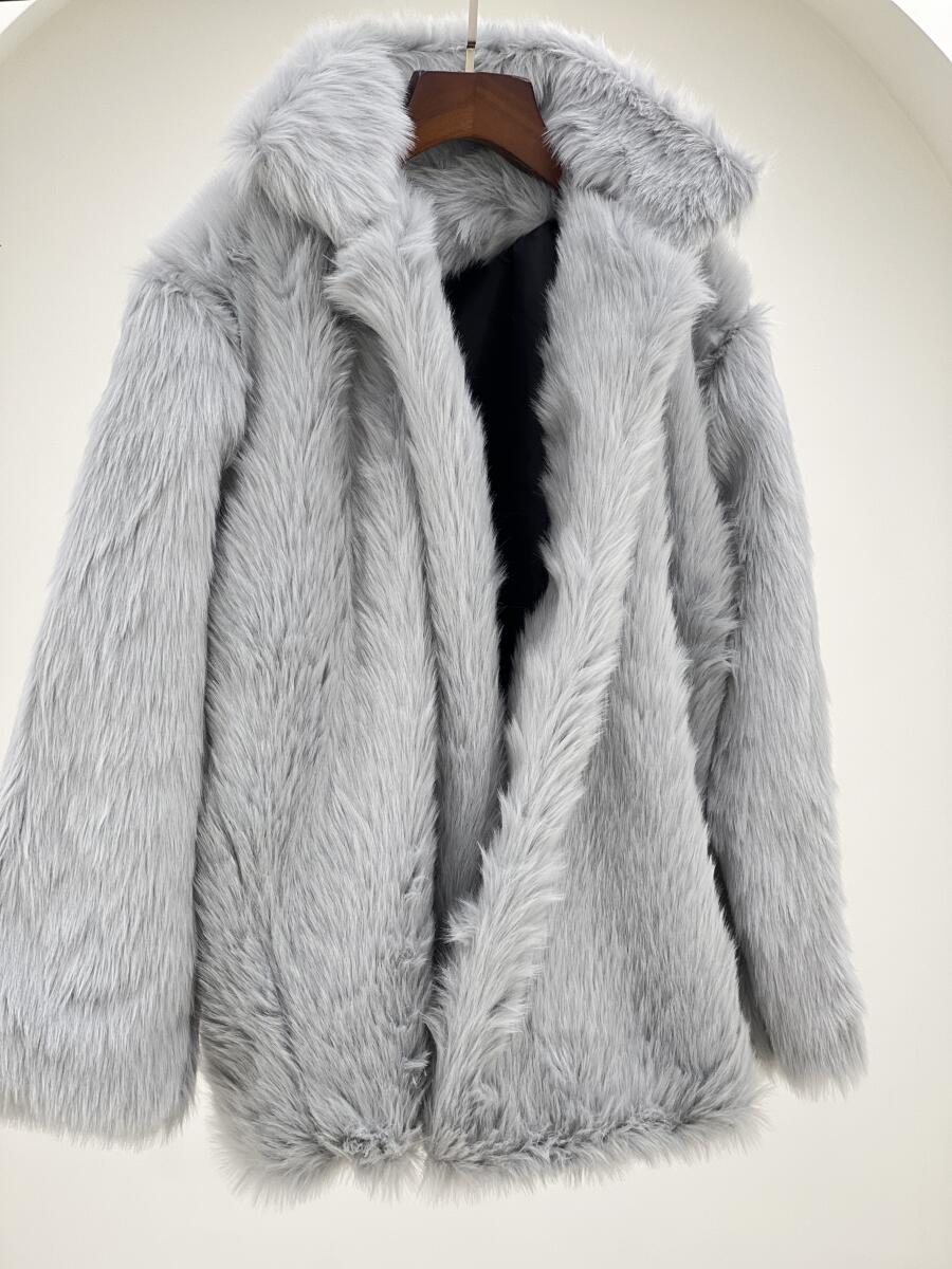 پالتو پوست basic یقه دار آستردار pd336-15