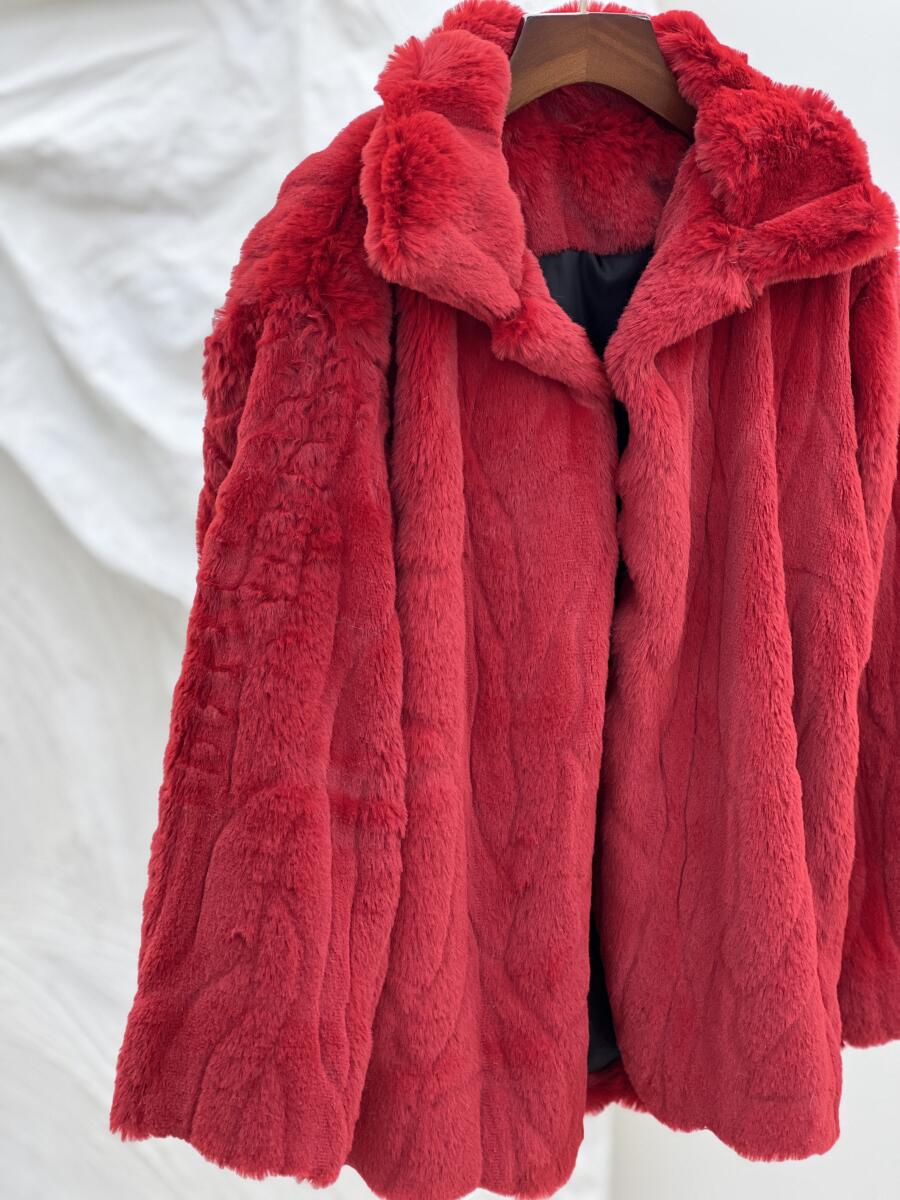 پالتو پوست یقه دار آستردار pd334-1