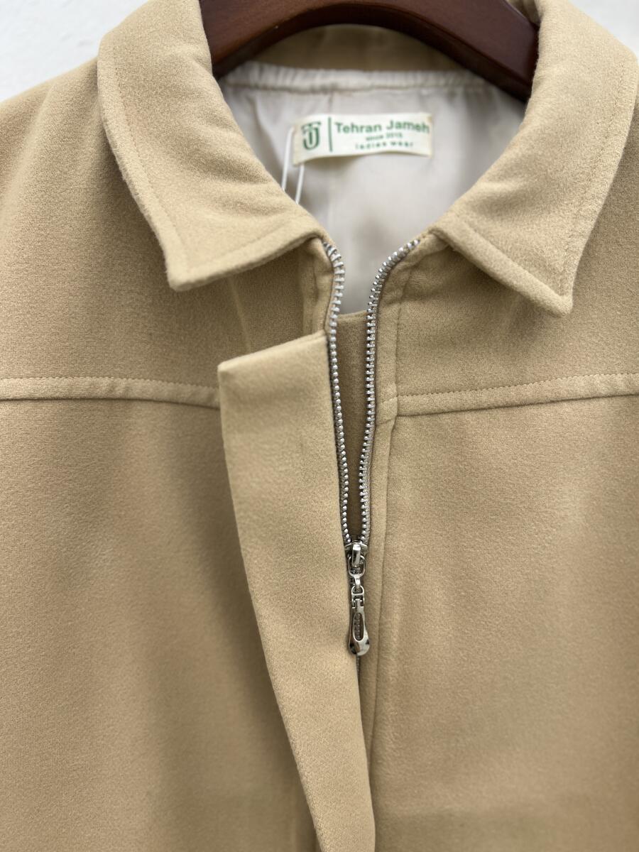 بامبر فوتر موهری زیپی آستردار pd339-10