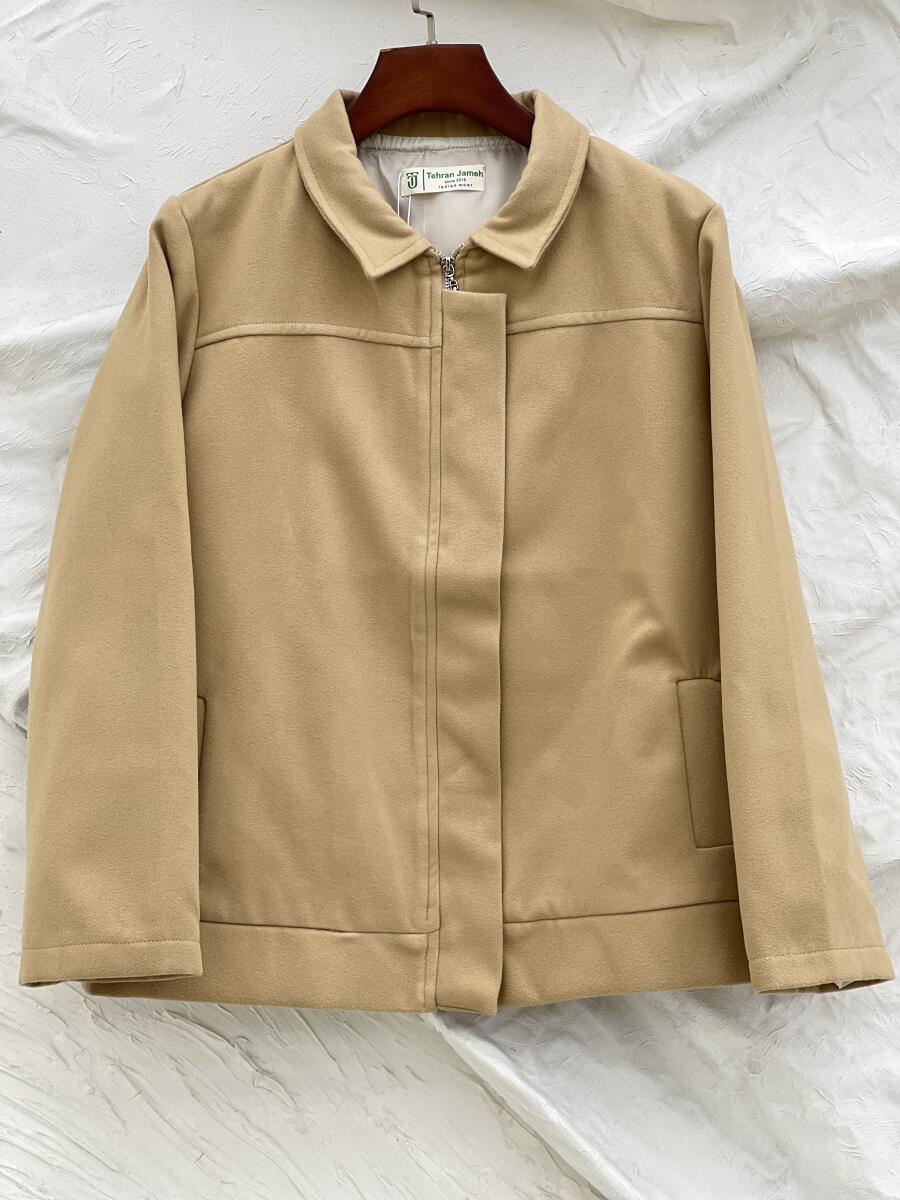 بامبر فوتر موهری زیپی آستردار pd339-10