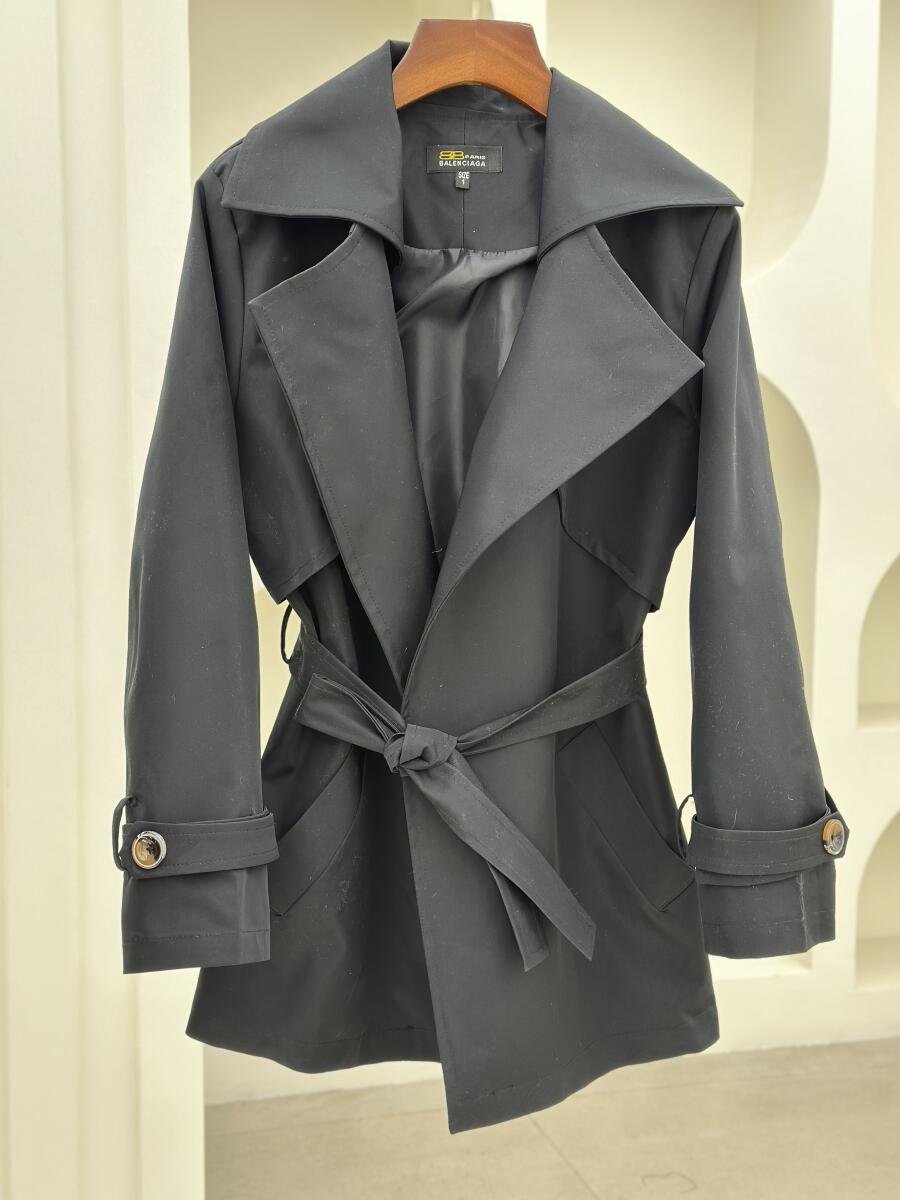 بارانی basic یقه طرح دوبل آستردار pd393-14