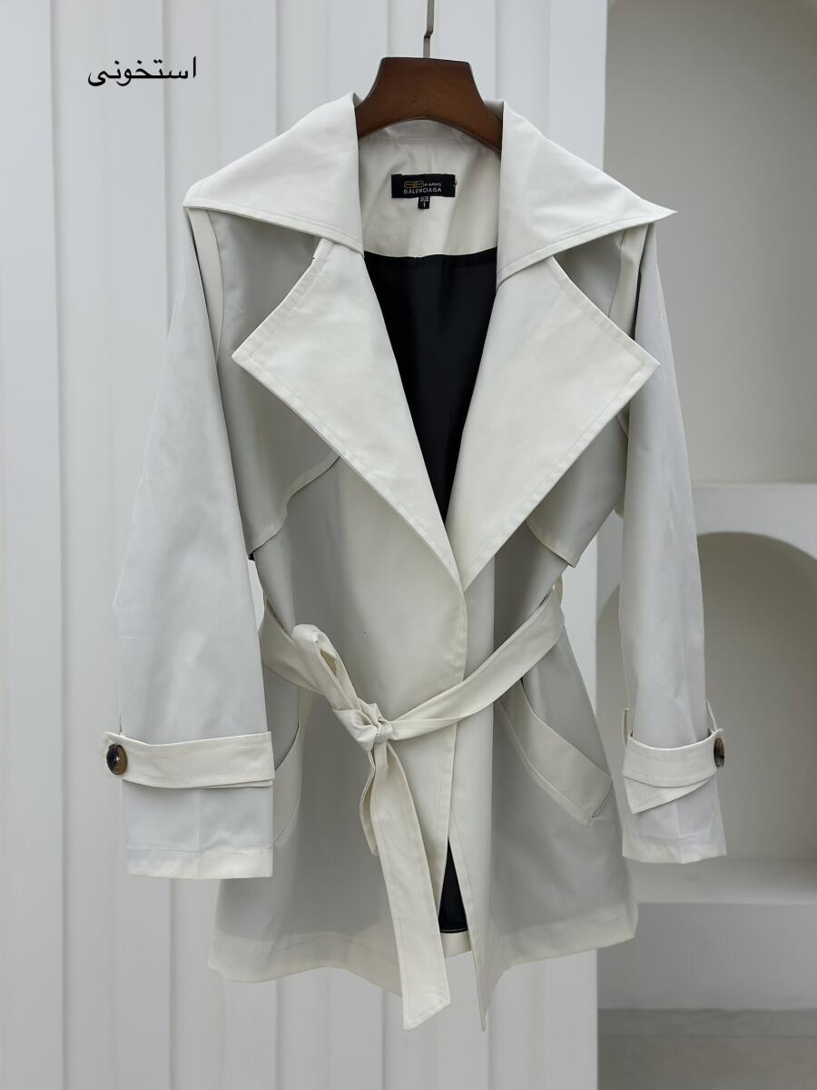 بارانی basic یقه طرح دوبل آستردار pd393-14