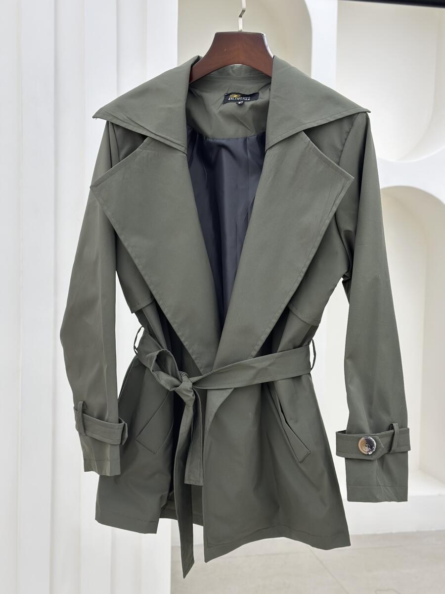 بارانی basic یقه طرح دوبل آستردار pd393-14