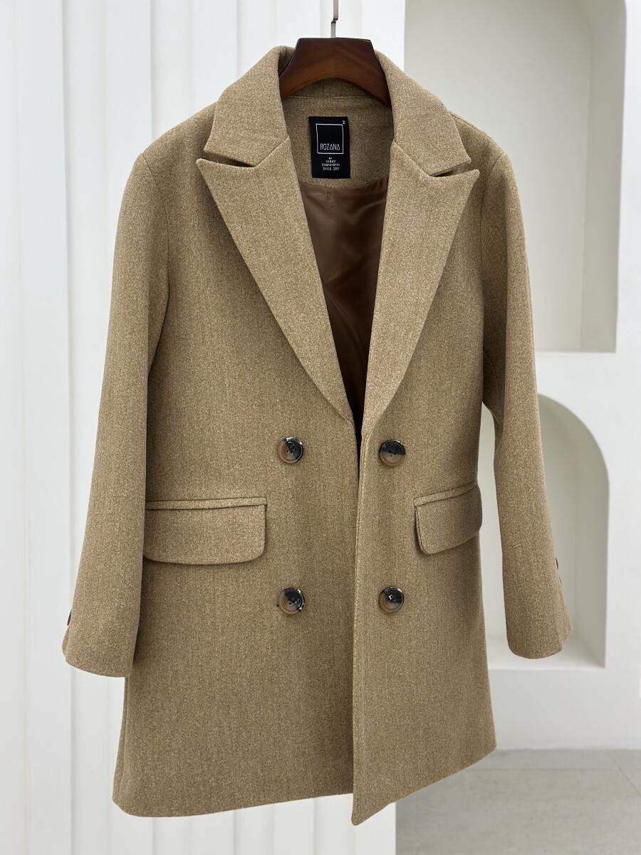 پالتو فوتر کتی 4دکمه آستردار pd391-1