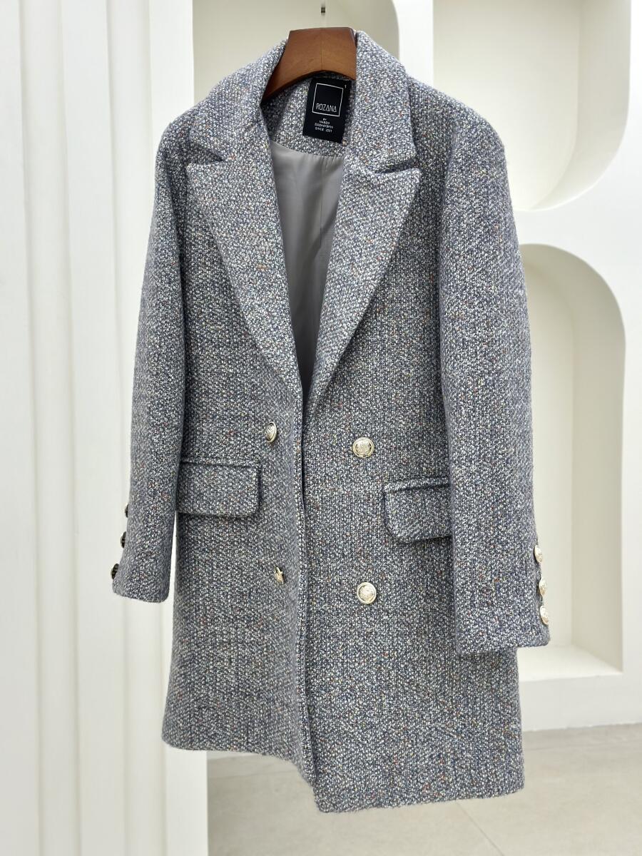 پالتو موهر کتی جیب دار آستردار pd389-14