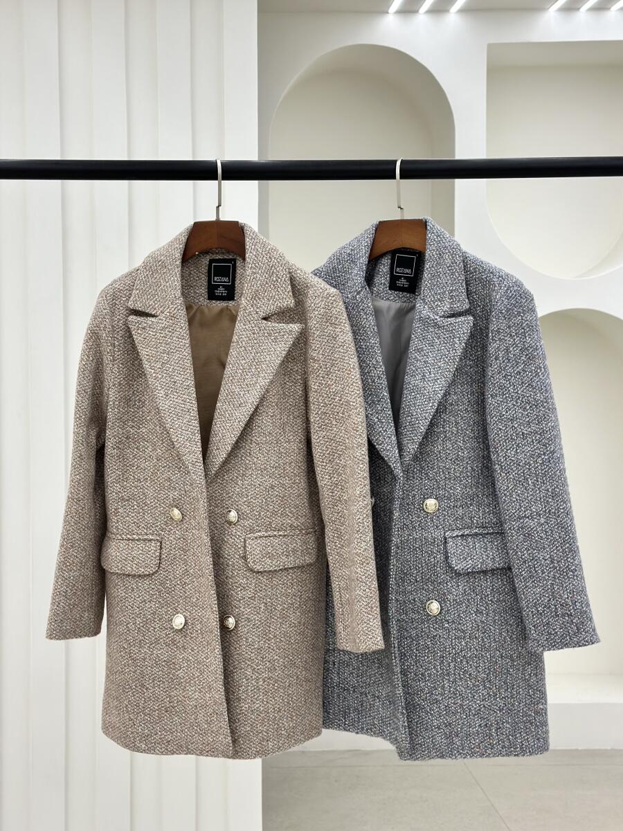 پالتو موهر کتی جیب دار آستردار pd389-14